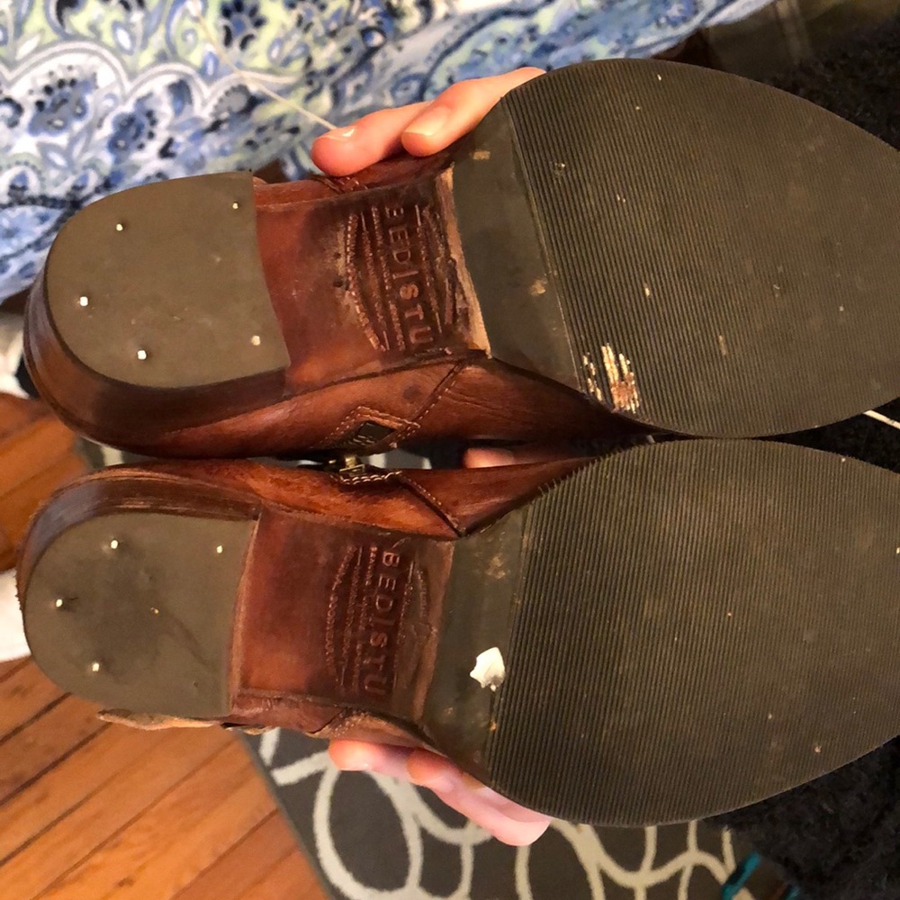 Bed Stu heeled booties size 7.5